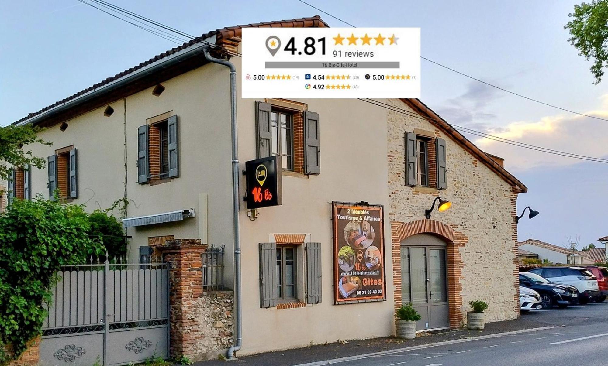 16 Bis-Gite-Hotel-Appartement Marssac-sur-Tarn Exterior foto